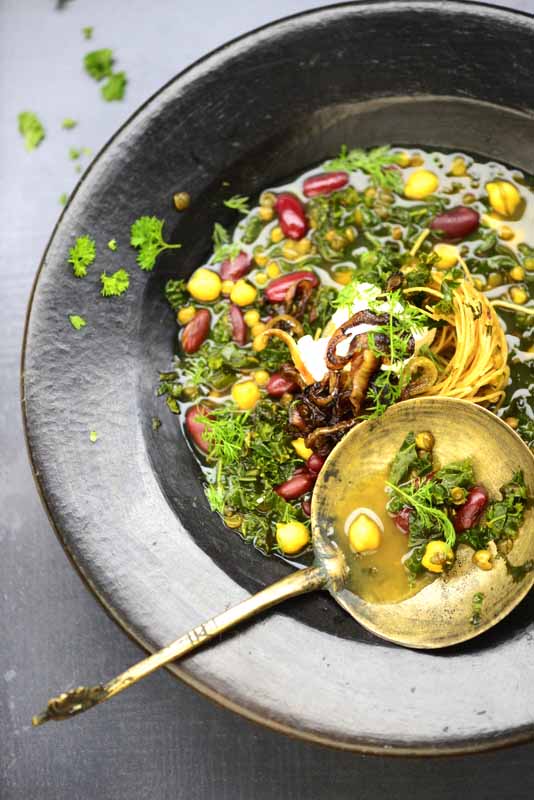iransk bønnesuppe