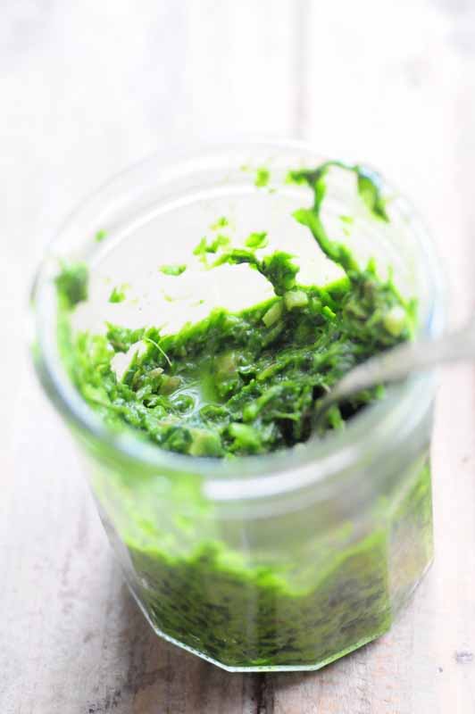 sauce verte.ramsløg