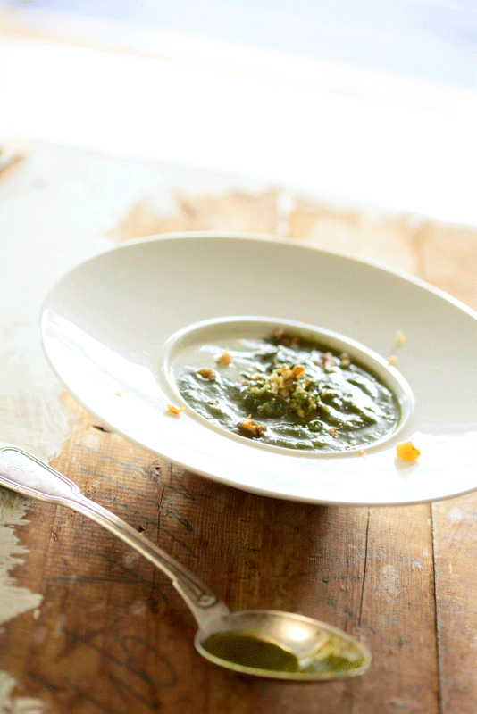 spinatsuppe