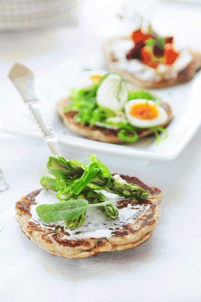 blinis.asparges
