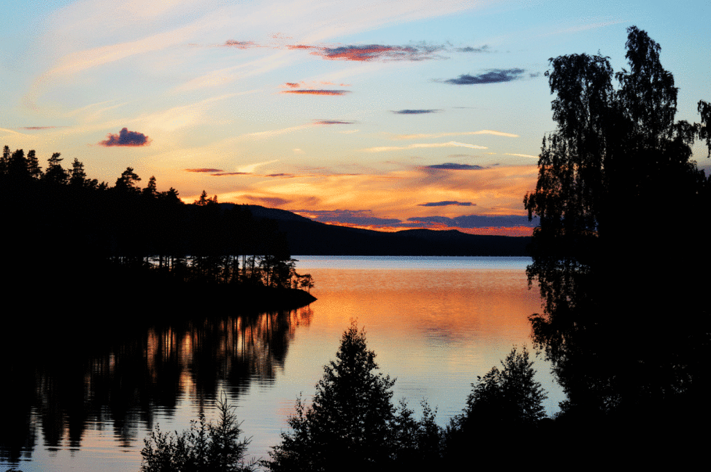 Værmland.solnedgang